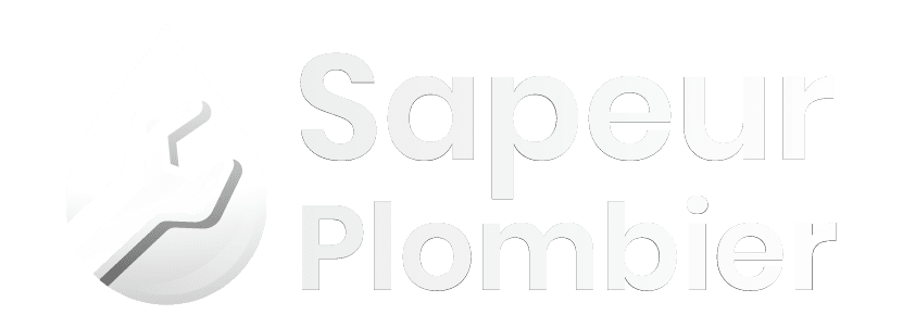 Sapeur plombier logo blanc